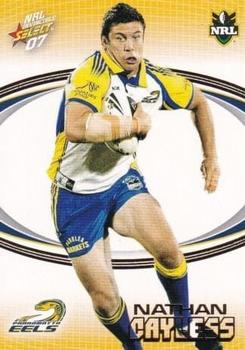 2007 Select NRL Invincible #113 Nathan Cayless Front